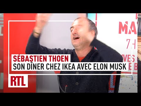 Sébastien Thoen : son dîner avec Elon Musk chez Ikea