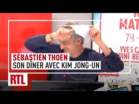 Sébastien Thoen : son dîner avec Kim Jong-un