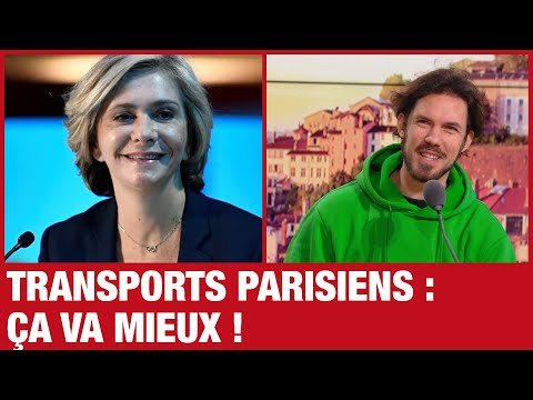 Ca va mieux dans les transports, pas normal pour Pécresse