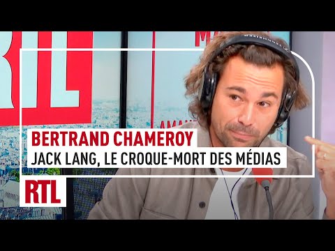 Bertrand Chameroy : Jack Lang, le croque-mort des médias