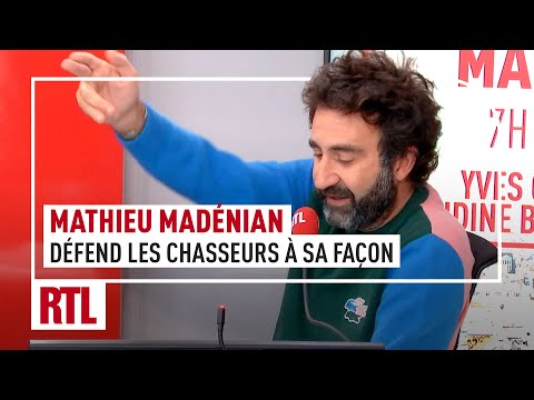 Mathieu Madénian défend les chasseurs à sa façon sur RTL