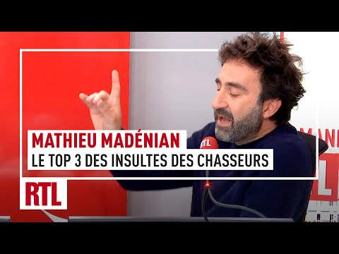 Mathieu Madénian : le top 3 des insultes des chasseurs