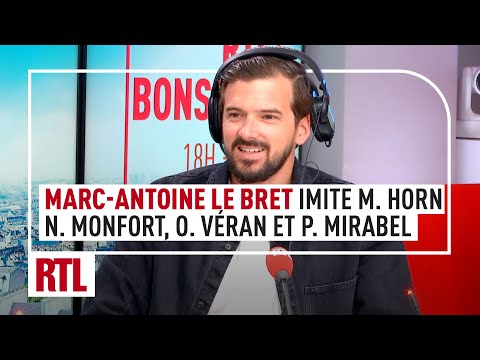 Marc-Antoine Le Bret imite Nelson Monfort, Olivier Véran, Mike Horn et Paul Mirabel