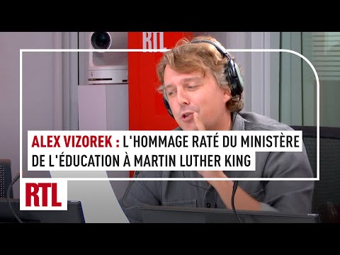 Alex Vizorek : Eric Zemmour réagit à l’hommage raté du ministère de l’Education à Martin Luther King