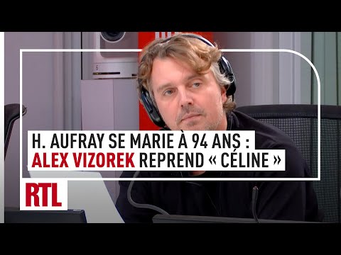 Hugues Aufray s’est marié à 94 ans : Alex Vizorek reprend sa chanson « Céline »