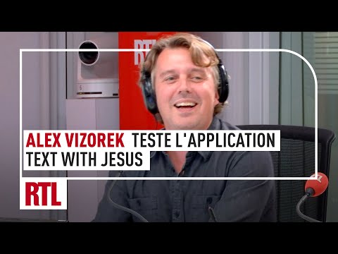 Alex Vizorek teste l’application Text With Jesus