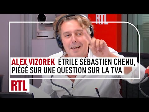 Alex Vizorek étrille Sébastien Chenu, numéro 2 du RN, piégé sur une question sur la TVA