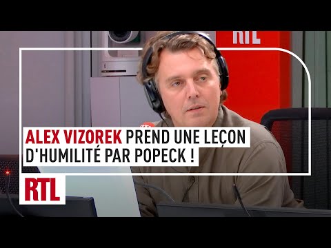 Alex Vizorek prend une leçon d’humilité par une légende de l’humour Popeck !