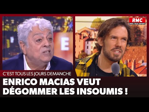 Enrico Macias veut dégommer les Insoumis !