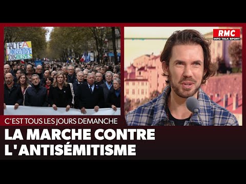 Arnaud Demanche – La marche contre l’antisémitisme