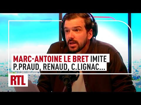 Marc-Antoine Le Bret imite Pascal Praud, Renaud, Yann Arthus-Bertrand, Cyril Lignac