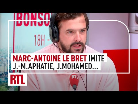 Marc-Antoine Le Bret imite Laurent Wauquiez, Jimmy Mohamed, Jean-Michel Apathie…