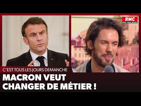 Emmanuel Macron veut changer de métier !