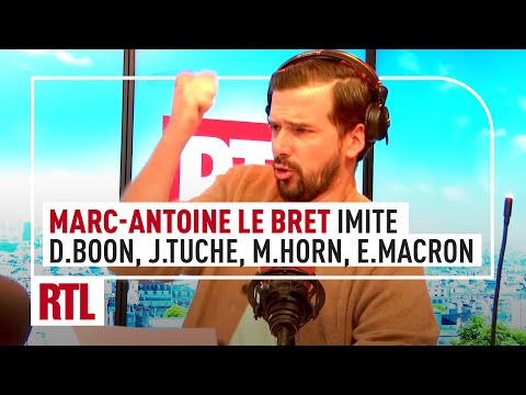 Marc-Antoine Le Bret imite Dany Boon, Jeff Tuche, Mike Horn, Emmanuel Macron, Jean Lassalle…