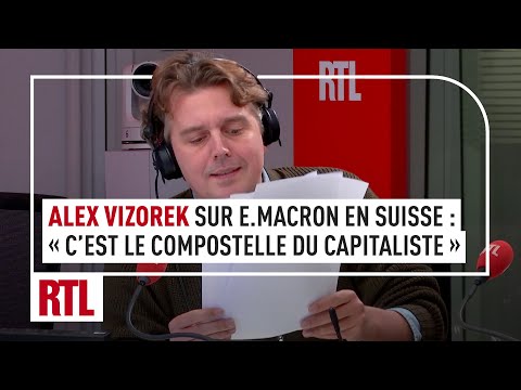 Alex Vizorek ironise sur la visite d’Etat d’Emmanuel Macron en Suisse