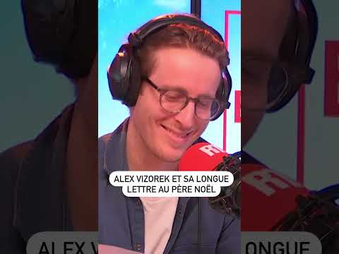 Alex Vizorek et sa longue lettre au Père Noël