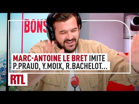 Marc-Antoine Le Bret imite Yann Moix, Roselyne Bachelot, François Damiens, Pascal Praud…