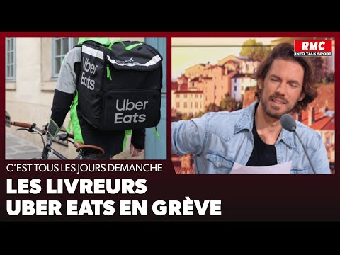 Arnaud Demanche : Les livreurs Uber eats en grève !