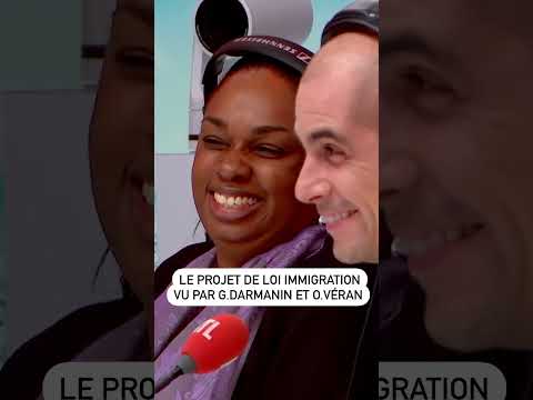 Le projet de loi immigration vu par G.Darmanin et O.Véran