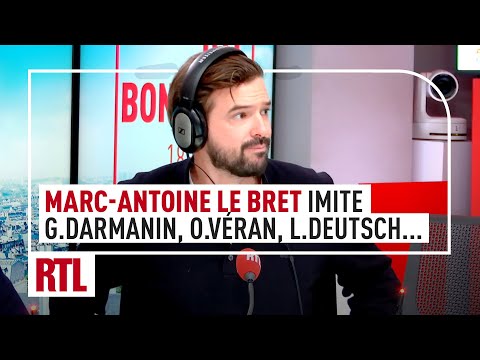 Marc-Antoine Le Bret imite Gérald Darmanin, Olivier Véran, Michel Cymes, Lorant Deutsch…