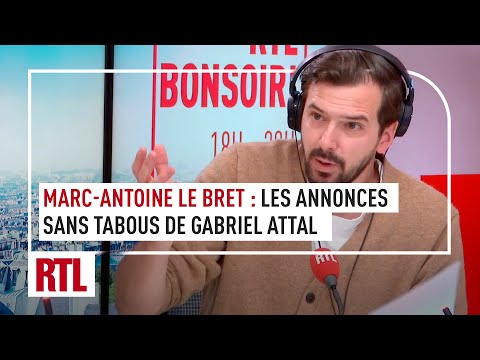 Gabriel Attal, Antoine de Caunes, Cyril Lignac… Les imitations de Marc-Antoine Le Bret