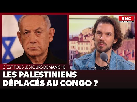 Arnaud Demanche : Les Palestiniens déplacés au Congo ?