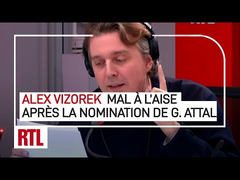 Alex Vizorek est très mal à l’aise après la nomination de Gabriel Attal