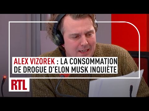 Alex Vizorek revient sur la consommation de drogue d’Elon Musk