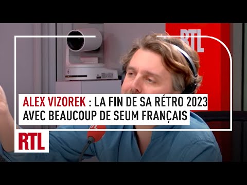 Alex Vizorek : la fin de sa rétro 2023 avec beaucoup de seum français