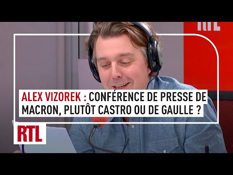 Alex Vizorek et la conférence de presse d’Emmanuel Macron