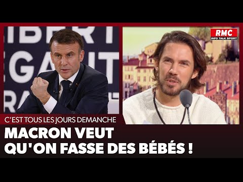 Arnaud Demanche : Macron veut qu’on fasse des bébés !