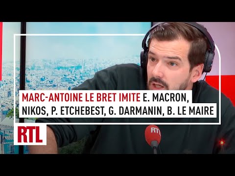 Macron, Darmanin, Le Maire… les imitations de Marc-Antoine Le Bret