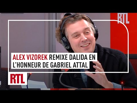 Alex Vizorek remixe Dalida en l’honneur de Gabriel Attal