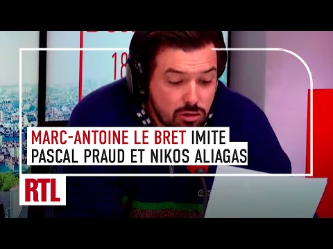 Marc-Antoile Le Bret imite Pascal Praud et Nikolas Saliagas