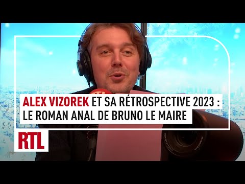 Rétrospective 2023 d’Alex Vizorek : le roman anal de Bruno Le Maire