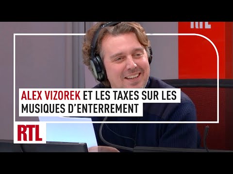 Alex Vizorek et les taxes sur les musiques d’enterrement