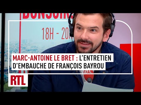 François Bayrou, Gilbert Montagné, Gabriel Attal… Les imitations de Marc-Antoine Le Bret