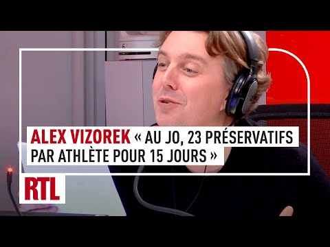 Alex Vizorek :  » Au JO, 23 préservatifs par athlète pour 15 jours