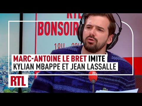 Marc-Antoine Le Bret imite Jean Lassalle, Kylian MBappe, et François Hollande