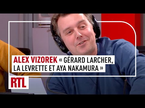 Alex Vizorek se moque de Gérard Larcher après ses propos sur Aya Nakamura