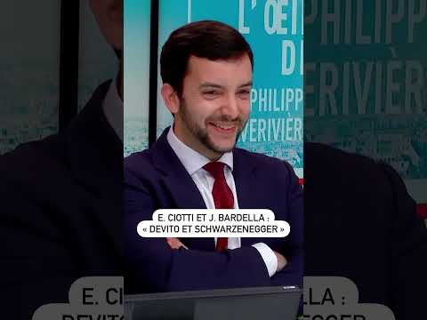 E. Ciotti et J. Bardella : “DeVito et Schwarzenegger”