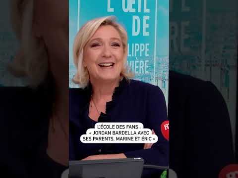 L’école des fans : “Jordan Bardella avec ses parents, Marine et Éric”