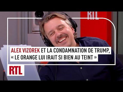 Alex Vizorek et la condamnation de Donald Trump