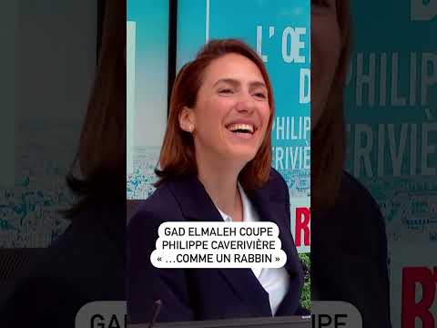 Gad Elmaleh coupe Philippe Caverivière “…comme un rabbin”