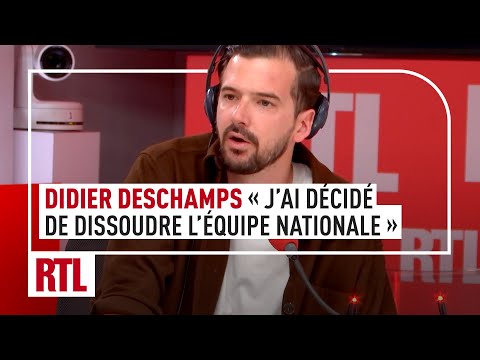 Didier Deschamps : « J’ai décidé de dissoudre l’équipe nationale »