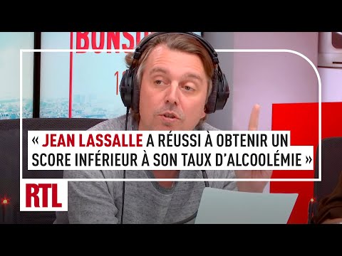 « Jean Lassalle a réussi l’exploit d’obtenir un score inférieur à son taux d’alcoolémie »