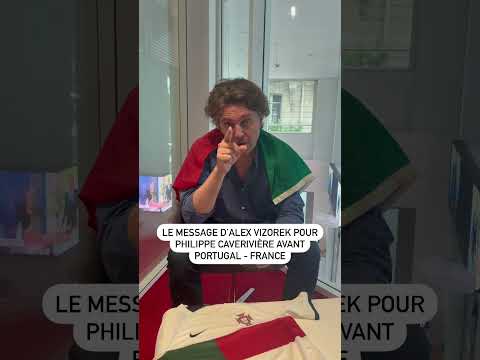 Alex Vizorek a un message pour Philippe Caverivière avant Portugal – France