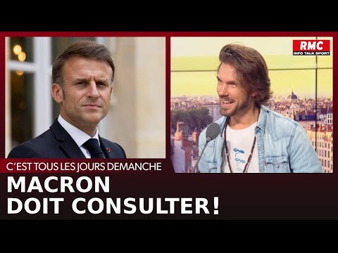 Arnaud Demanche – « Macron doit consulter ! »