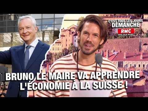 Arnaud demanche : BRUNO LE MAIRE VA APPRENDRE L’ÉCONOMIE À LA SUISSE