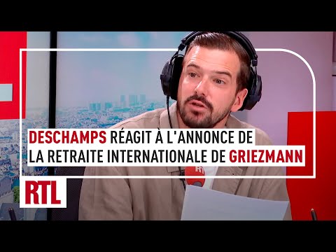 Didier Deschamps réagit à l’annonce de la retraite internationale d’Antoine Griezmann